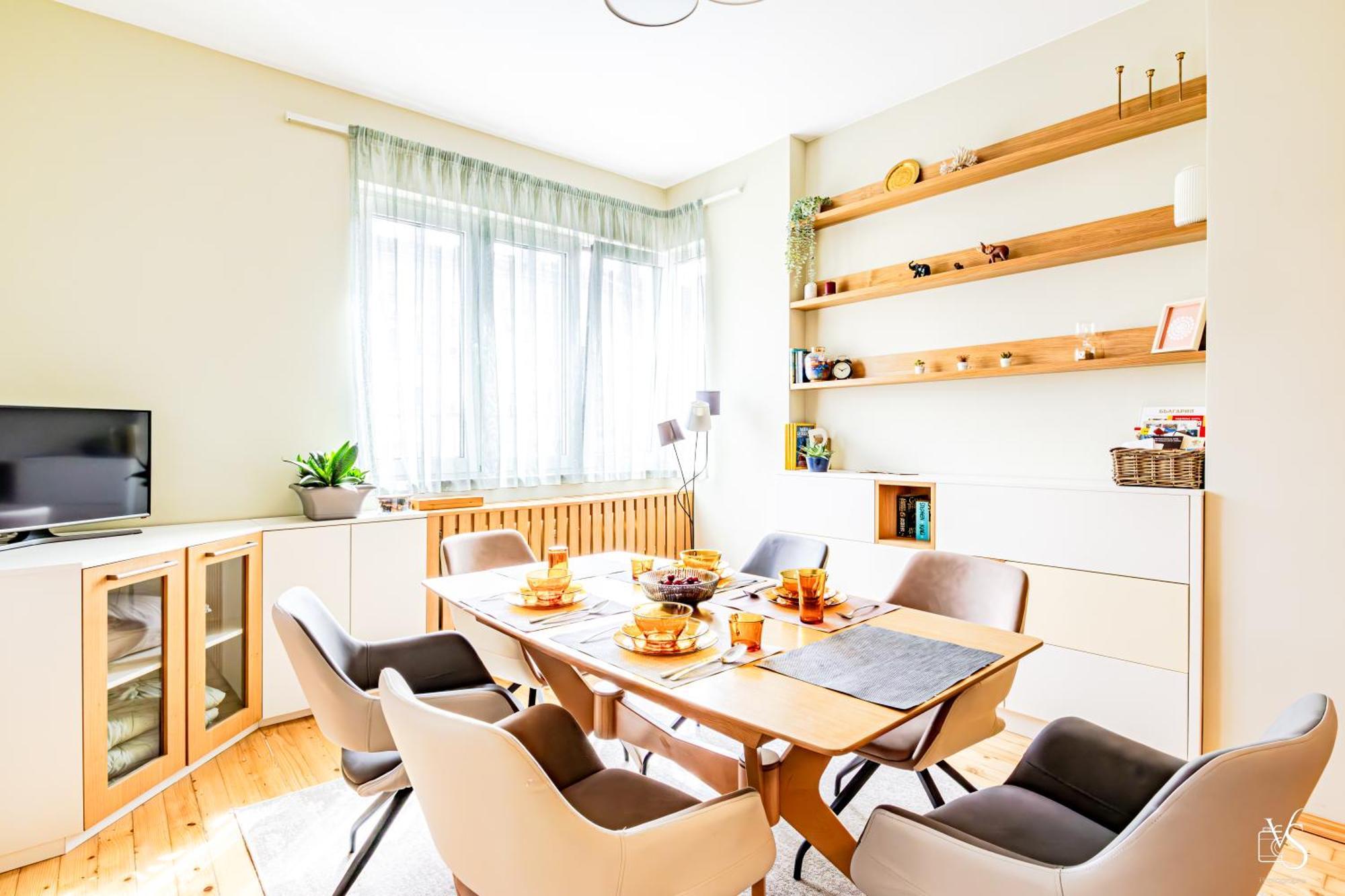Luxury And Spacious Apartment At The Hearth Of The City Sofia Eksteriør billede