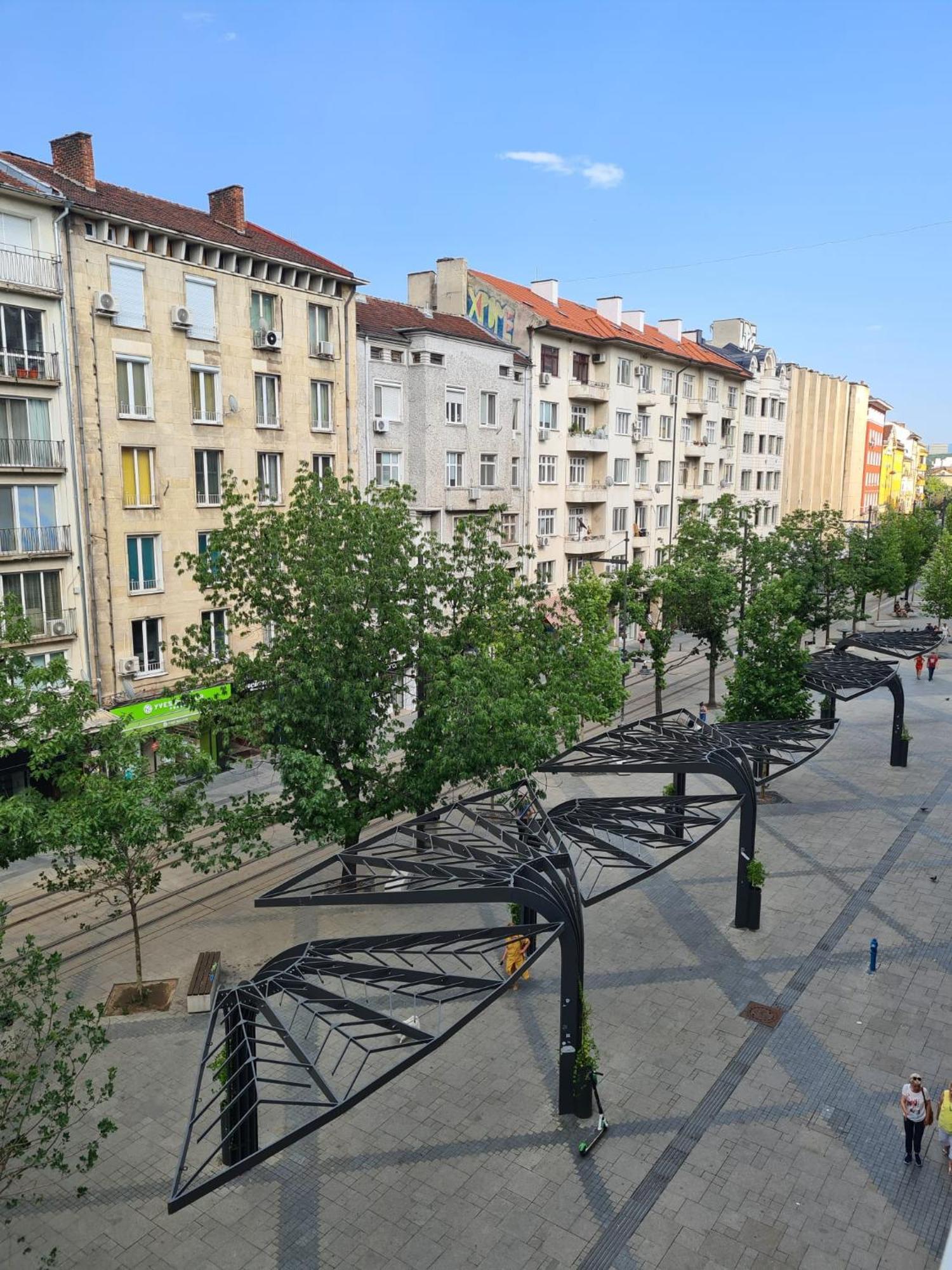 Luxury And Spacious Apartment At The Hearth Of The City Sofia Eksteriør billede