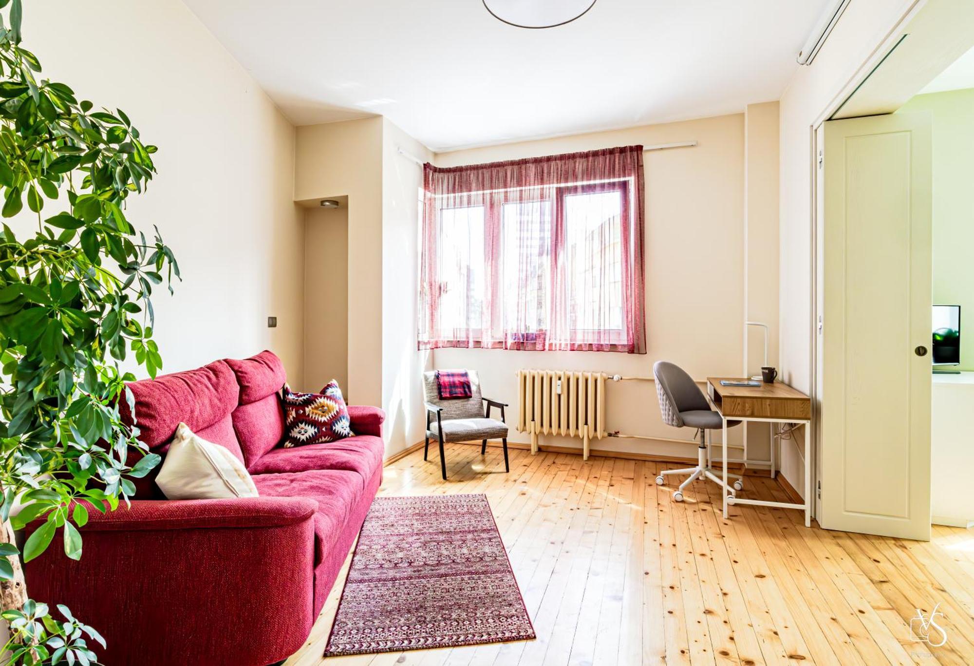 Luxury And Spacious Apartment At The Hearth Of The City Sofia Eksteriør billede